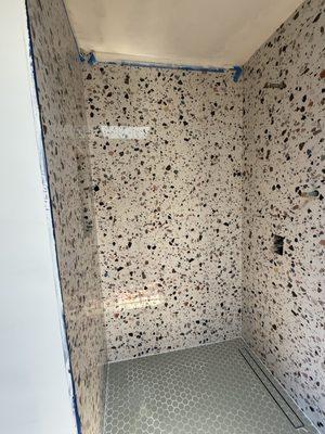 Lovely large format tiles