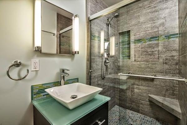 Complete Bathroom Remodel | Expert Installations in:
Tile & Marble
Tubs & Showers
Vanities & Shower Doors