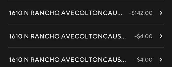 This is proof of the double charge and still refused to refund.