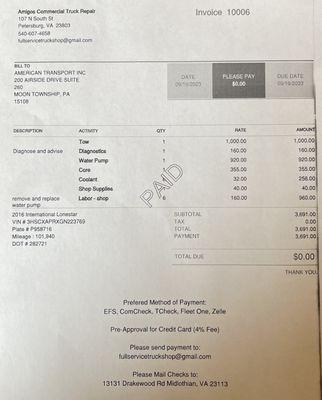 Amigo's Commercial Truck & Repair