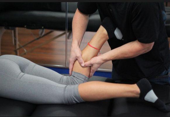 Manual Therapy to assess & help treat restrictions/pain