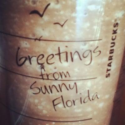 Refillable venti mug