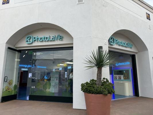 business front, exterior, located at University Center across from UCI