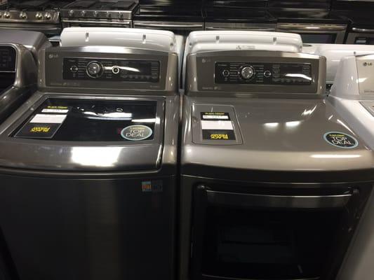 This is the LG top load washer and dryer that I purchased w/Black Friday pricing already. #BestBuy #PacificSalesKitchenandHome