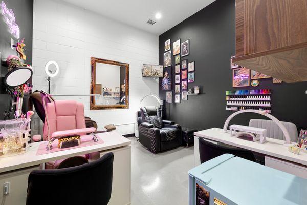 Located inside Leso Studio Salon Suites