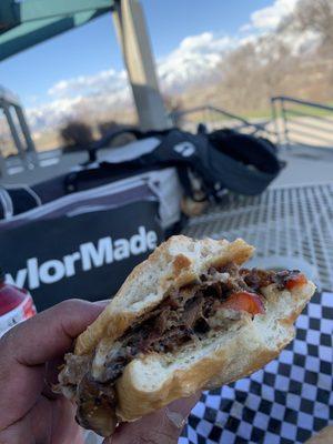 With the themed background