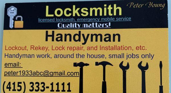 Locksmith Keys And Handyman Lock Circle