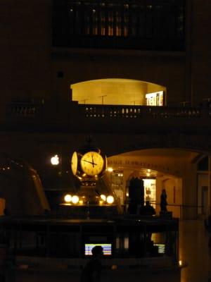The Clock in Grand Central Terminal