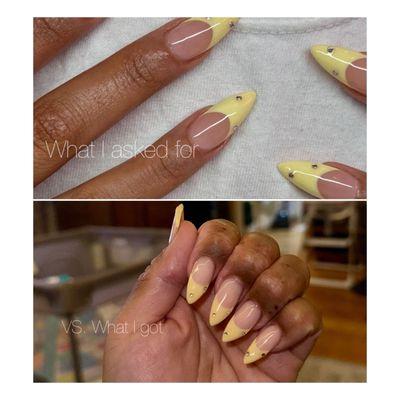 Golden Nails