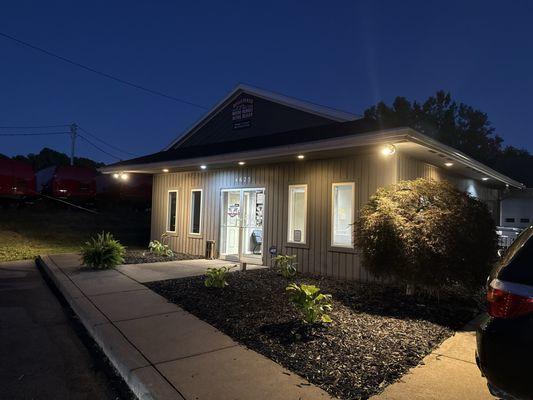 New, cleaned, and improved offices of R and L Auto, Cadet Automotive, and RJProFab