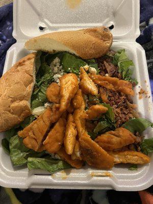 Buffalo chicken salad