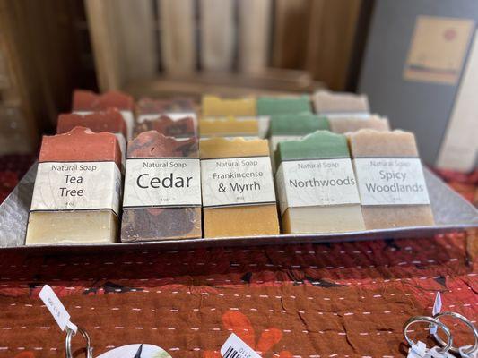 Hand made non toxic soaps