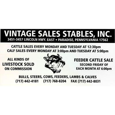 Vintage Sales Stables