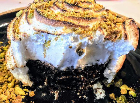 Chocolate Meringue Cake at Sabira