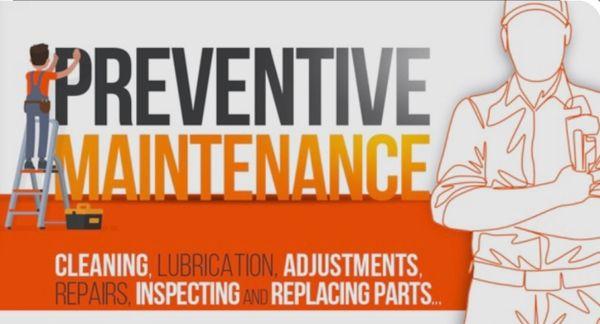 Preventive maintenance appliance