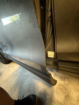 More clearly see the scope of the dent