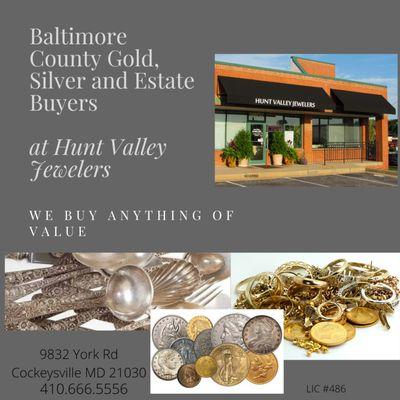 We Buy Gold! No Appointment Necessary!
Cash Paid On The Spot!