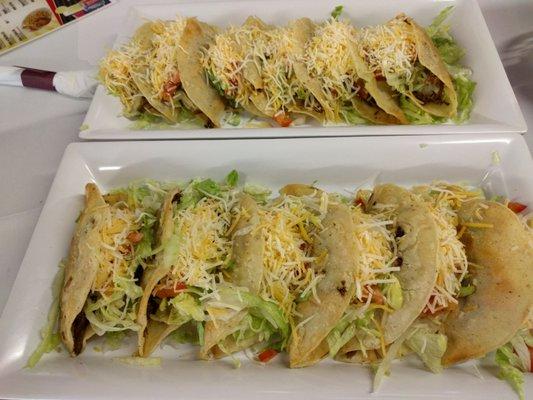 12 tacos for $12! Incredibly tasty!