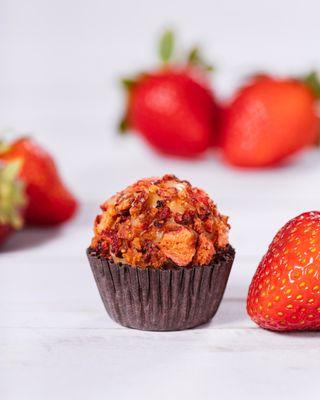 Strawberry lemonade brigadeiro