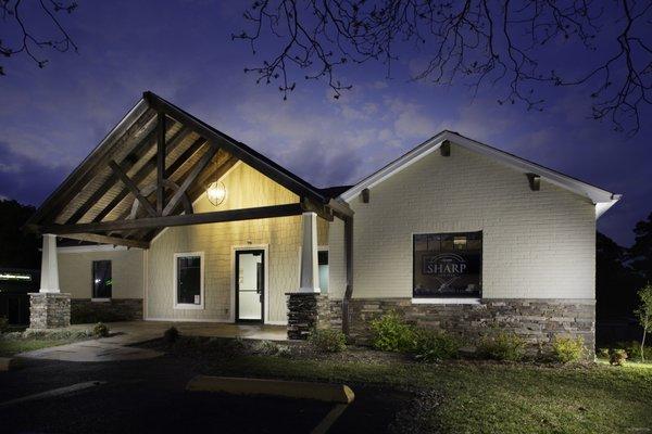 Located next door to Vision Source, 2 doors south of Mundt's Music.