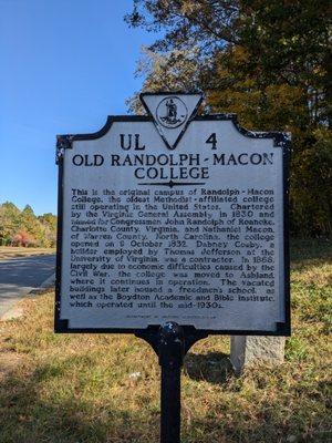 Old Randolph-Macon College
