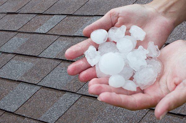 Huge hail damage lots of homes in Central Florida this past spring. Have you had your Roof inspected lately?