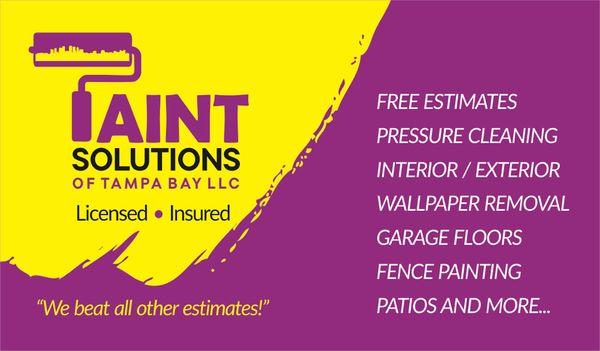 Paint Solutions Of Tampa Bay