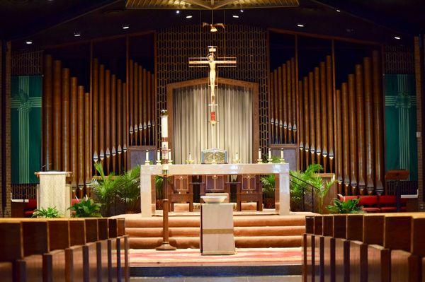 Our church sanctuary.