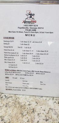 Xpress BBQ Of The South