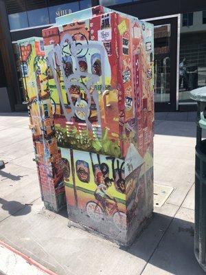 Pics of everyday happenings and people with random paint lovers.