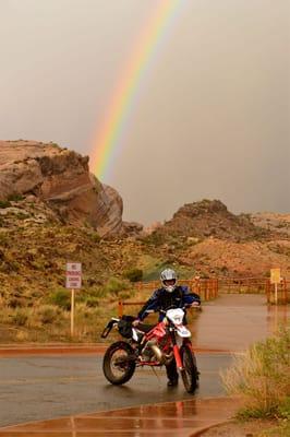 Riding over the Rainbow