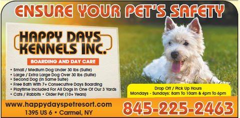 Happy Days Pet Resort Inc