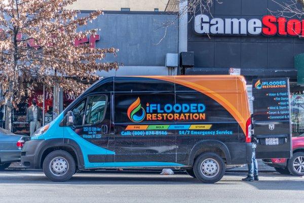 Corporations call us for their restoration needs.