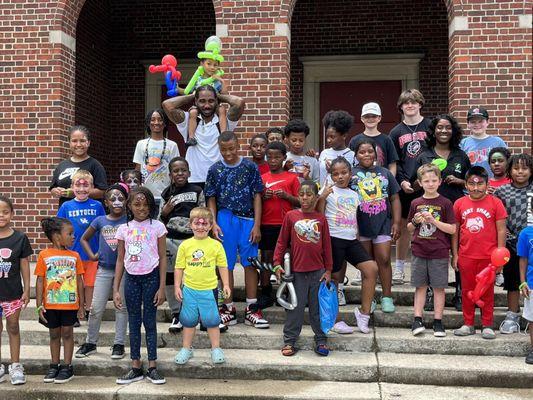 Ribbon Cutting for Springfield Sports Academy. Founded and led by Travonna Hunter for 2 years.