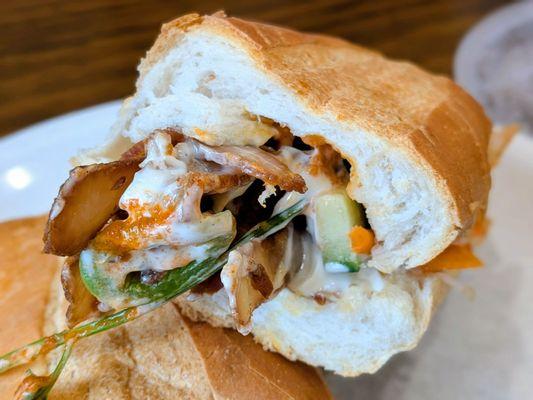 October 13, 2025; Grilled Chicken Banh Mi Sandwich.