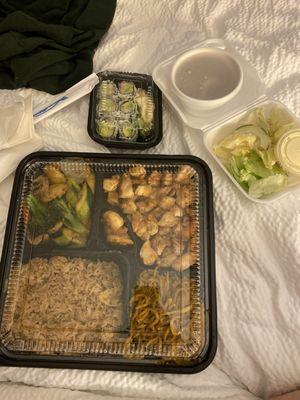 Chicken Hibachi Chicken California Roll