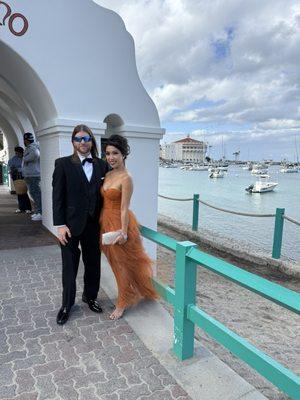 Although was windy that day but my hair in place for the whole night