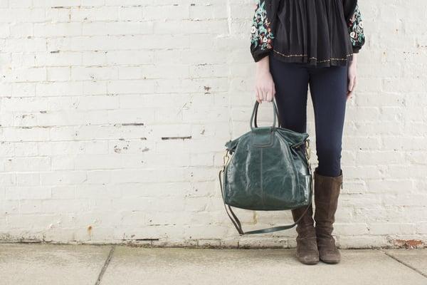 Hobo in Hunter green!! Love this!!