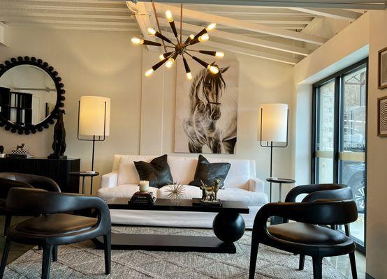 Our waiting area.
