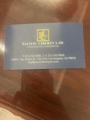Pacific Liberty Law