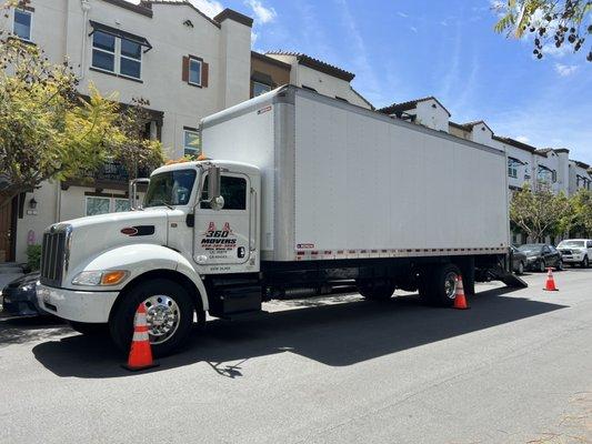 Normal day in the moving business