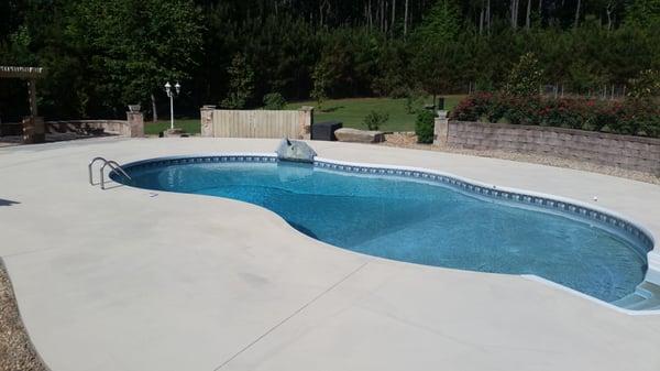 Deck restoration and Pool Cleaning