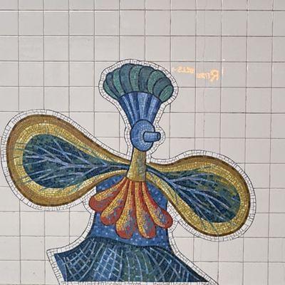 28th St Bway Local (R,W) - Mark Hadjipateras "City Dwellers (for Costas and Maro)" 2002, Uptown Platform