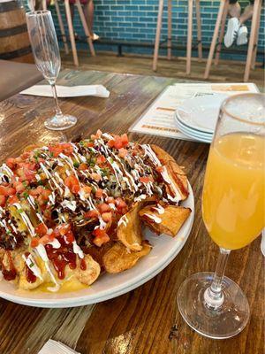HUGE nachos