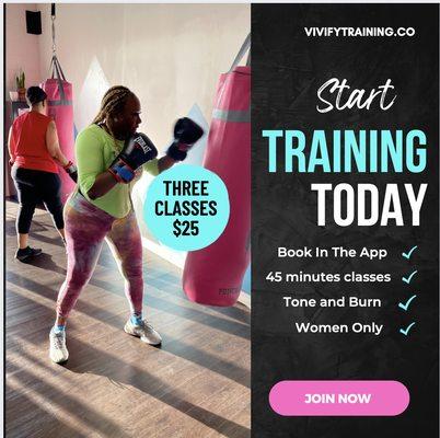 Women only classes