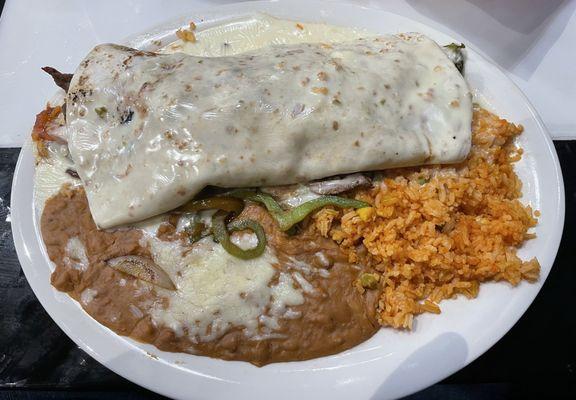 Fajita burrito