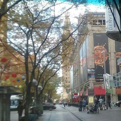 16th Street Mall near Sally's Beauty Store. Photo By: MaryEllen Elizabeth Hart 2016 Copyrighted