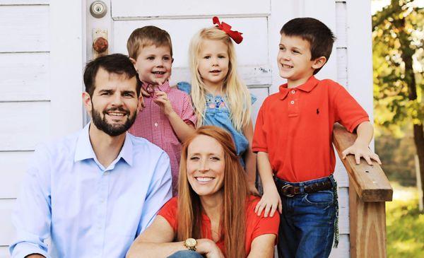 Me and my wife and three kids.