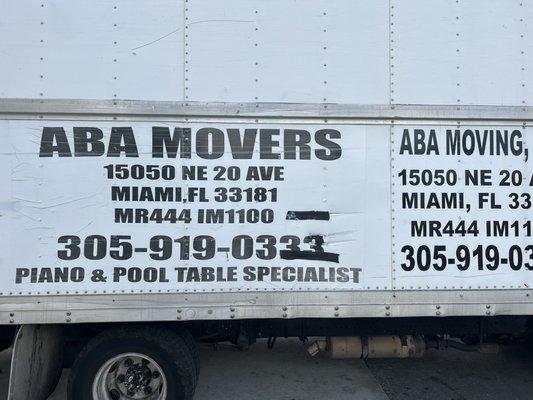 ABA Miami Movers