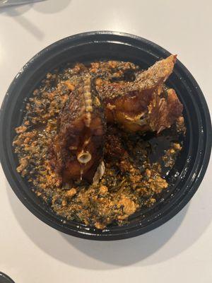 1. Spinach and Egusi Stew